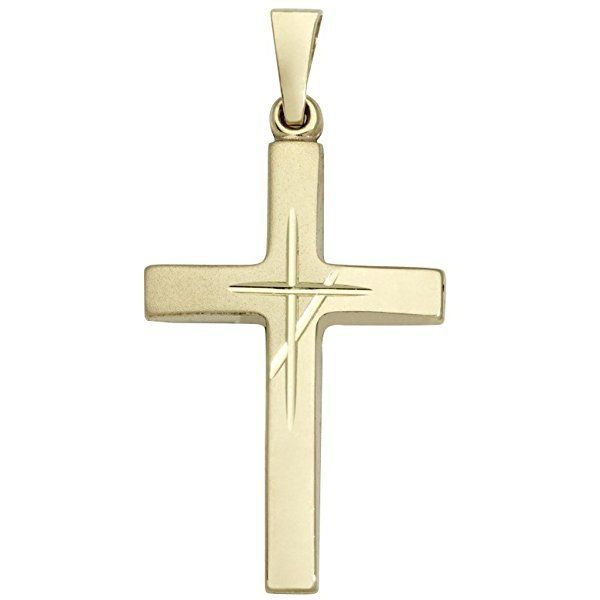Schneider Basic Anhänger - Kreuz ? Gold - K02