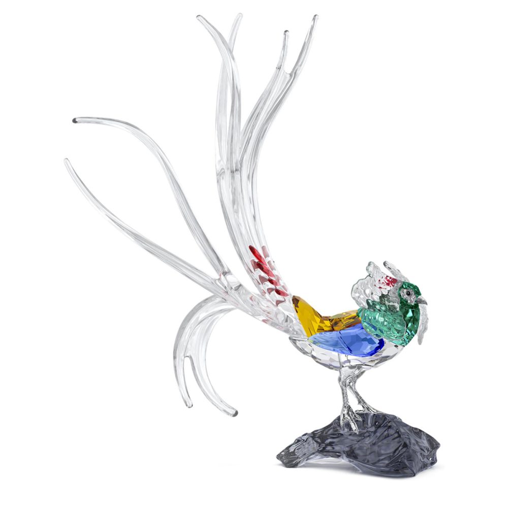 Swarovski Kristall Figuren - Idyllia SCS Jahresausgabe 2026 Diamantfasan - 5718276