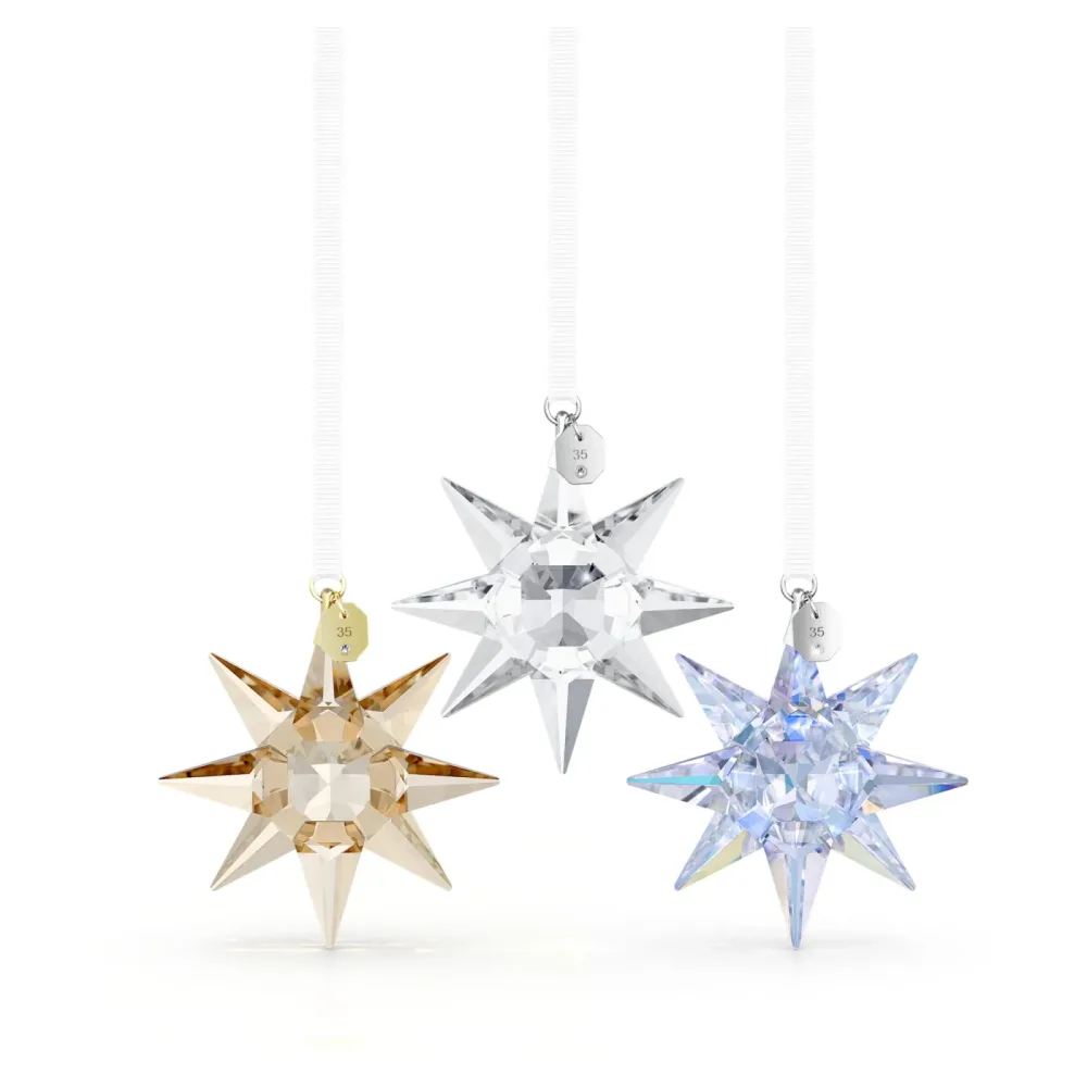 Swarovski Kristall Figuren - Annual Edition Ornament 35TH ANNIV. Set - 5734798