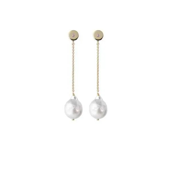 Jeberg Ohrstecker - Baroque Pearl - 5960+5919-short