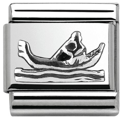 Nomination Classic - Around The World - Edelstahl Silber - Gondel - 330105/26