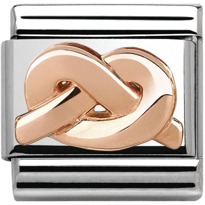 Nomination Classic - Promises - Edelstahl Gold - Knoten - 430106/01