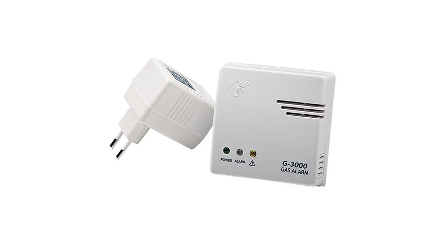 Cordes Haussicherheit CC-3000 Gasmelder netzbetrieben detektiert Butan, Methan, Propan