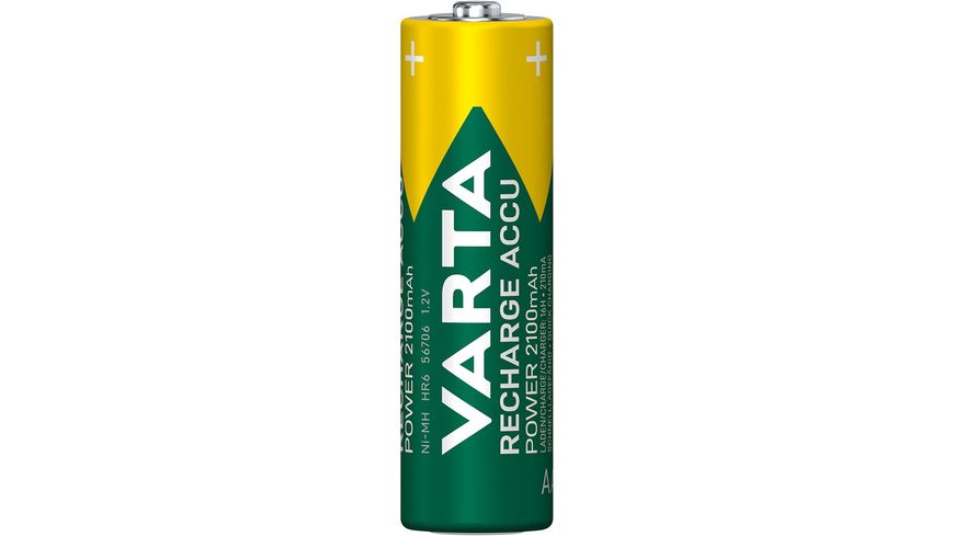VARTA Batterie RECHARGE ACCU Power AA 4 Stück