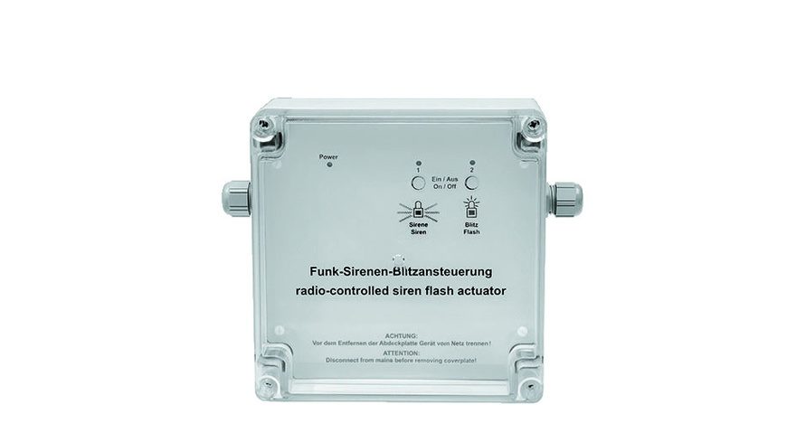 Homematic Funk-Sirenenansteuerung HM-Sec-SFA-SM für Smart Home / Hausautomation