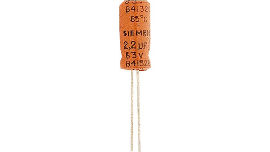 Elektrolytkondensator 47 ?F, 35 V, RM 2,5 mm, radial