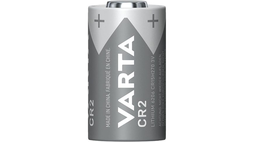 VARTA Batterie 6206301402 CR2, 2 St&uuml;ck