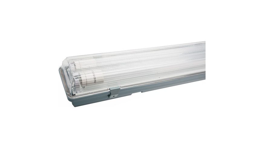Müller-Licht Aqua-Promo LED-Feuchtraum-Wannenleuchte LED G13 44 W Neutralweiß Weiß
