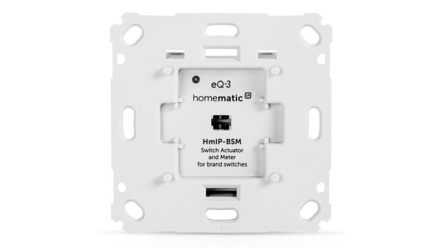 HomeMatic - IP Schalt-Mess-Aktor 1-fach Für Markenschalter