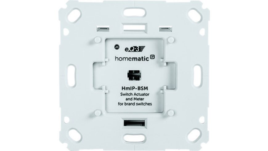 ELV ARR-Bausatz Homematic IP Unterputz-Schalt-Mess-Aktor für Markenschalter HmIP-BSM