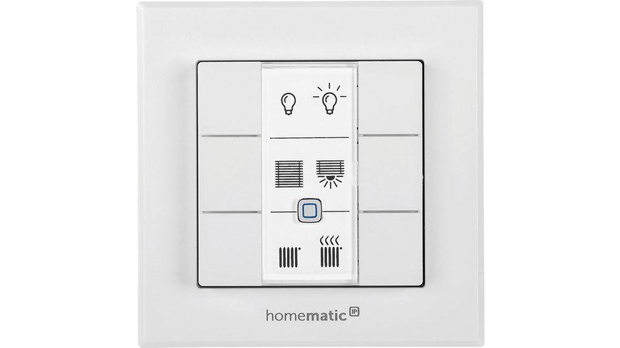 ELV Bausatz Homematic IP Wandtaster HmIP-WRC6, 6-fach