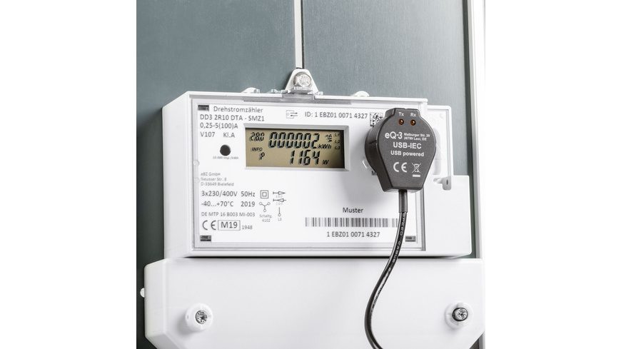 ELV Lesekopf mit USB-Schnittstelle für digitale Zähler USB-IEC