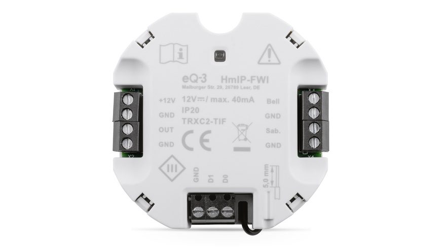 Homematic IP Funk Schnittstelle HmIP-FWI