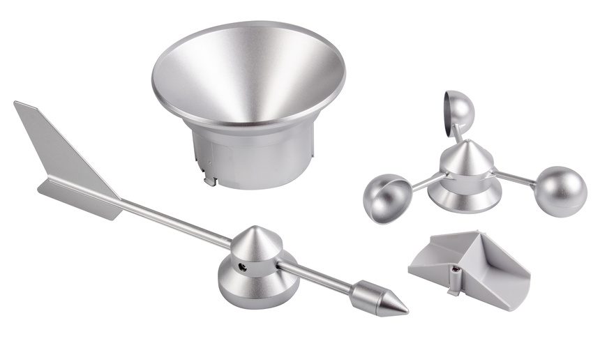 Homematic IP Ersatz-Mechanik für Wettersensor SWO mit Windrad, Windfahne, Regentrichter + Wippe