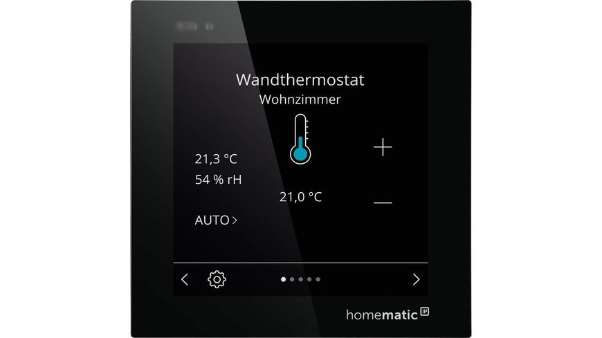 Homematic IP Wired Smart Home Glasdisplay ? plus, HmIPW-WGD-PL