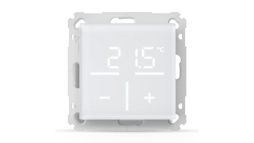 Homematic IP Wandthermostat Funk Glas-Wandthermostat