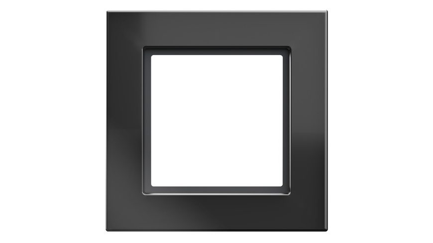 Homematic IP Rahmen IP Glasrahmen ? 1-fach, schwarz