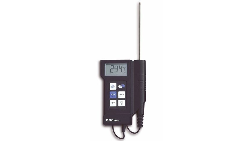 TFA Dostmann P300 Einstichthermometer Messbereich Temperatur -40 bis +200 °C Fühler-Typ NTC HACCP-konform