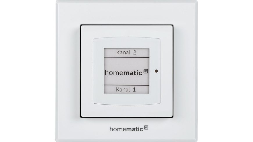 ELV Bausatz Homematic IP Wandtaster mit E-Paper-Statusdisplay HmIP-WRCD