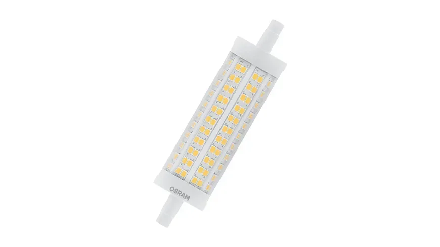 OSRAM HOMELIGHTING 4058075432574 LED EEK E (A - G) R7s Kolbenform 18.2 W = 150 W Warmweiß (Ø x L) 28 mm x 118 mm 1 St.