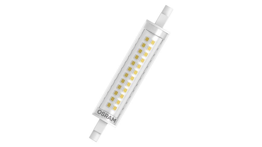 OSRAM HOMELIGHTING 4058075432734 LED EEK E (A - G) R7s Kolbenform 12 W = 100 W Warmweiß (Ø x H) 20 mm x 50.0000 mm 1