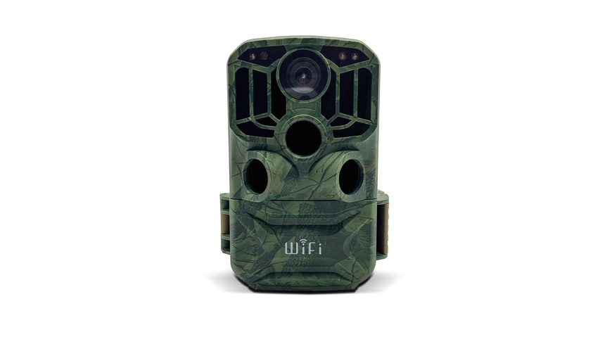 Braun Germany Scouting Cam Black800 WiFi Wildkamera Fernbedienung, Black LEDs, WLAN, Zeitrafferfunktion Camouflage Grün