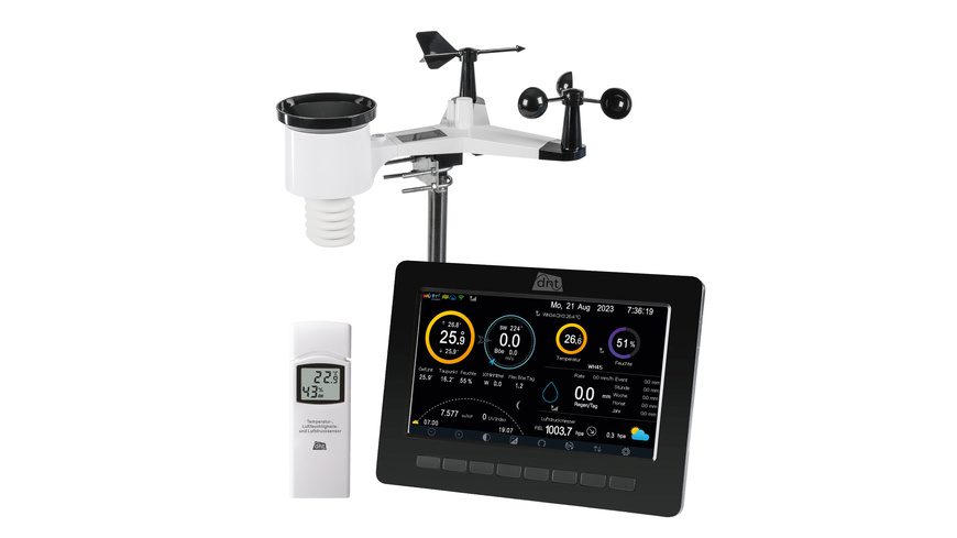 dnt WiFi-Wetterstation WeatherScreen PRO V2