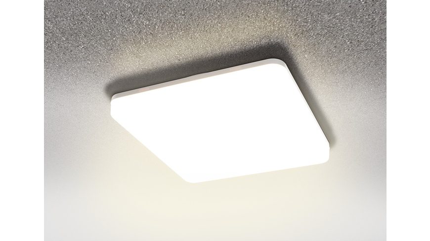 Heitronic PRONTO 500640 LED-Deckenleuchte LED fest eingebaut 24 W LED Weiß