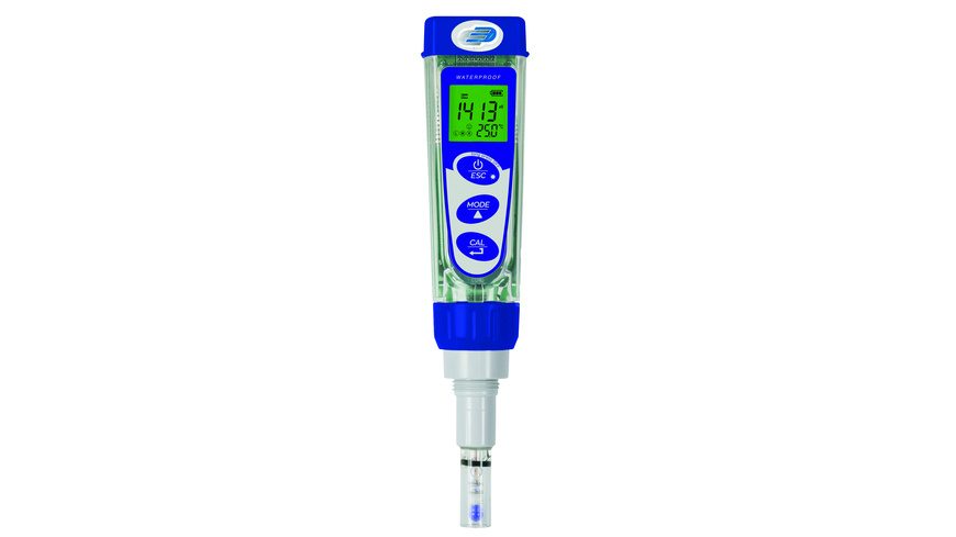 Dostmann pH-, Leitwert-, Salzgehalt, TDS, mV und Temperaturmessgerät, PC 6 Tester Kit