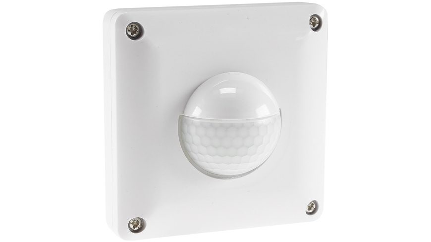 ChiliTec 190°-Unterputz-PIR-Bewegungsmelder, 2- oder 3-Draht-Technik, IP65