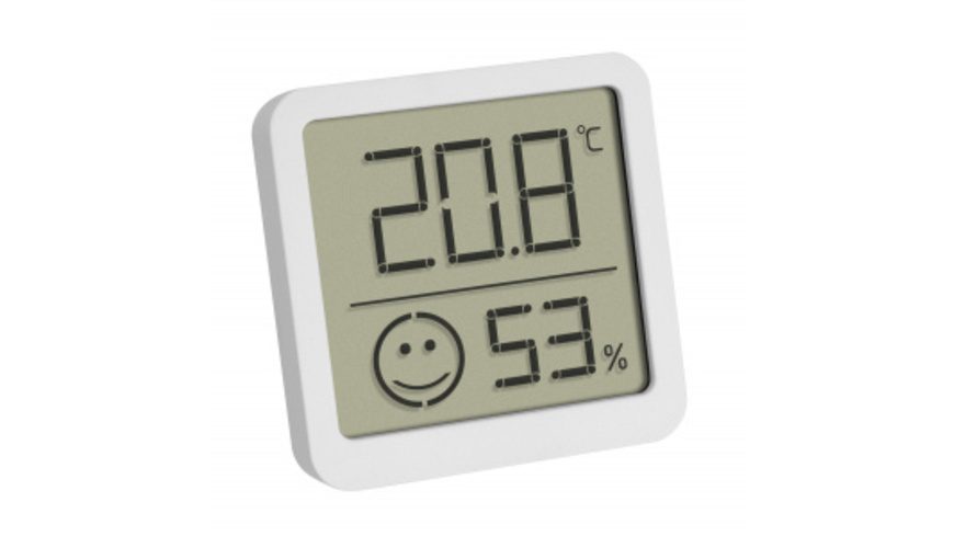TFA Dostmann Solo Thermo-/Hygrometer Weiß 30.5053.02