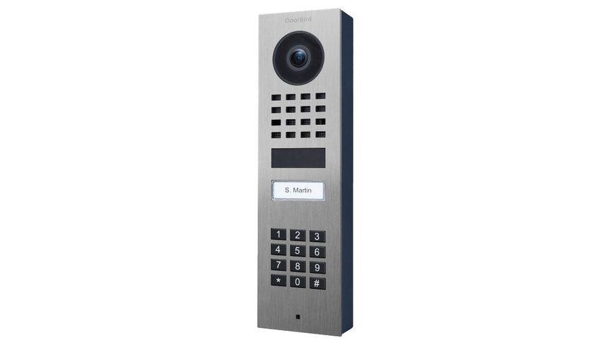DoorBird D1101KV Aufputz V4A IP-Video-Türsprechanlage Edelstahl (gebürstet)