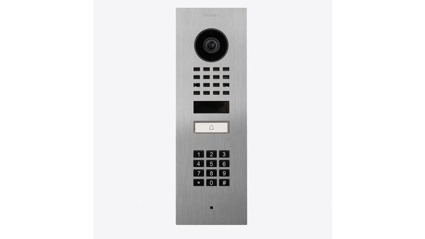 DoorBird D1101KV Unterputz V4A IP-Video-Türsprechanlage Edelstahl (gebürstet)