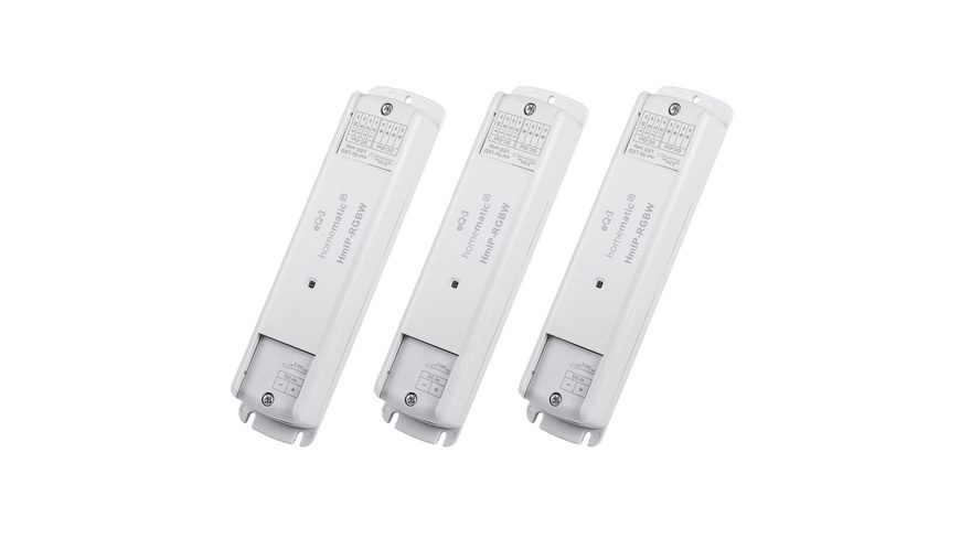 Homematic IP Smart Home 3er-Set LED Controller ? RGBW HmIP-RGBW