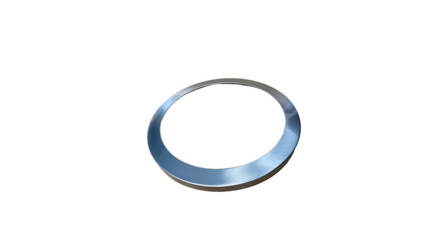 ENOVALITE Metallring für 24-W-LED-Ein-/Aufbaustrahler, nickel gebürstet