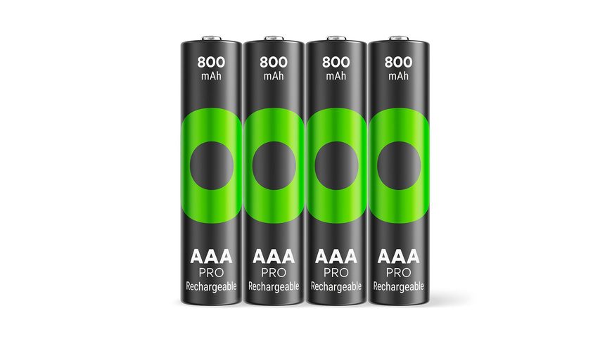 GP ReCyko Pro Micro (AAA)-Akku NiMH 800 mAh 1.2 V 4 St.