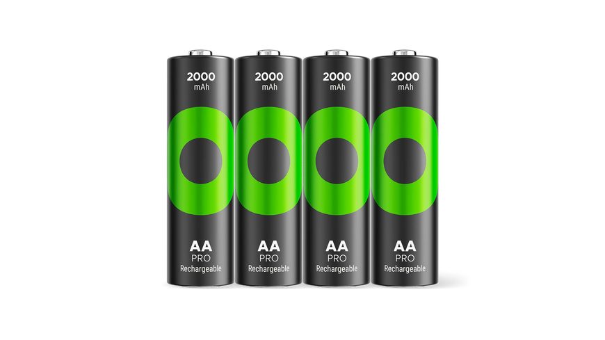 GP ReCyko Pro Mignon (AA)-Akku NiMH 2000 mAh 1.2 V 4 St.