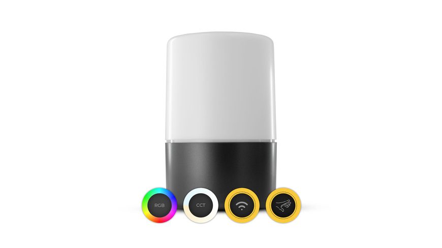 Phoscon Smart Home Leuchte HIVE, ZigBee, Qi-Ladefunktion