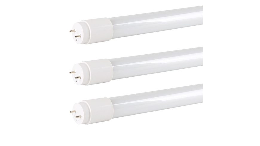 Müller Licht 3er-Set 16,5-W-T8-LED-Röhrenlampe, G13, 2000 lm, 3000 K, warmweiß, KVG/VVG, 120 cm