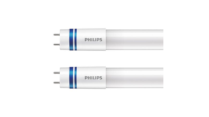Philips 2er-Set 24-W-T8-LED-Röhrenlampe LEDtube UO InstatFit, 3700 lm, kaltweiß, EVG, 150 cm