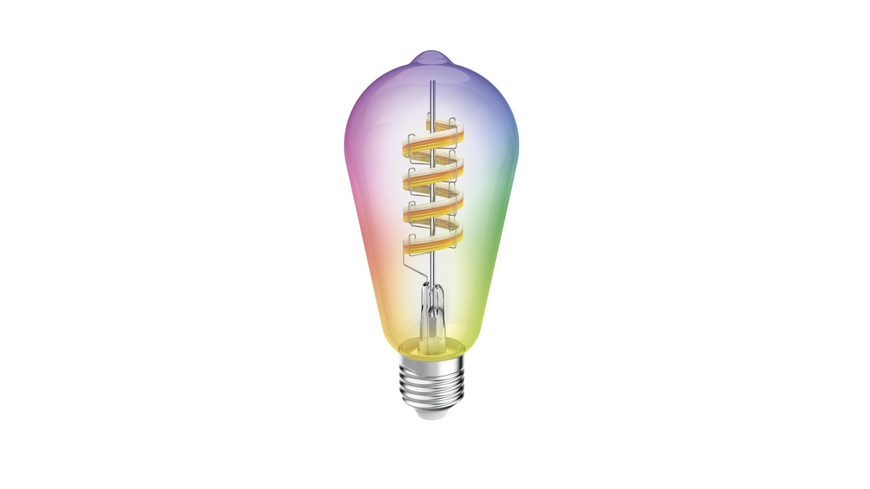 Hama Smart Home LED-Lampe, E27, Filament, RGBW, dimmbar, WLAN, Matter