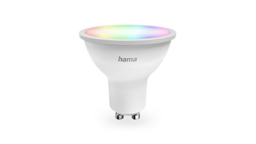 Hama Smart Home LED-Lampe, GU10, RGBW, dimmbar, WLAN, Matter