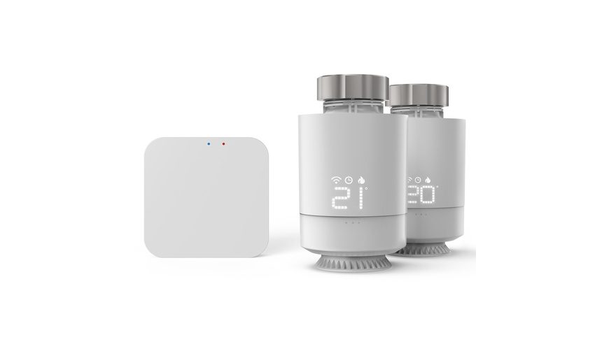 Hama Smarte WLAN-Heizungssteuerung, 2x Smartes Heizkörperthermostat + Zentrale Heizkörperthermostat