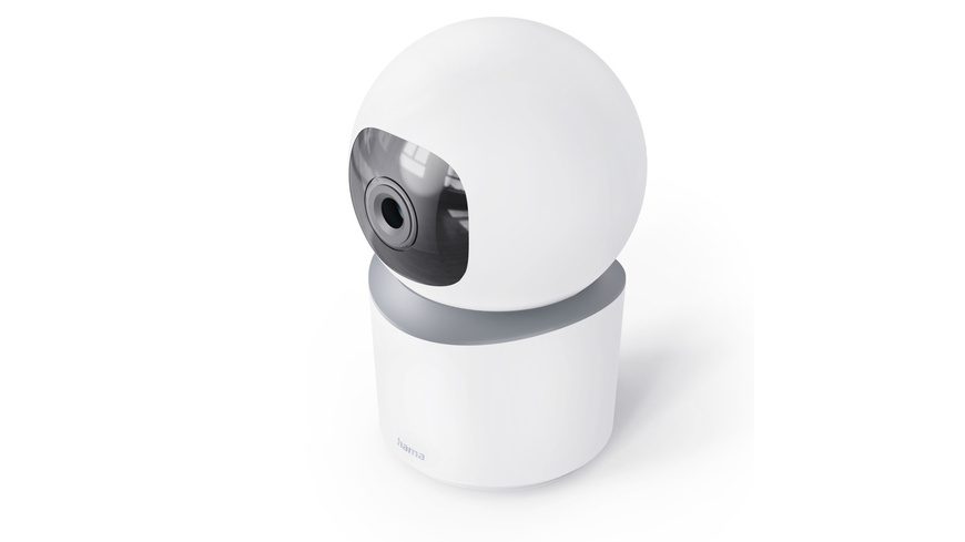 hama 00176652 Smarte Überwachungskamera, WLAN, innen, Aufzeichnung, schwenkbar, Full-HD