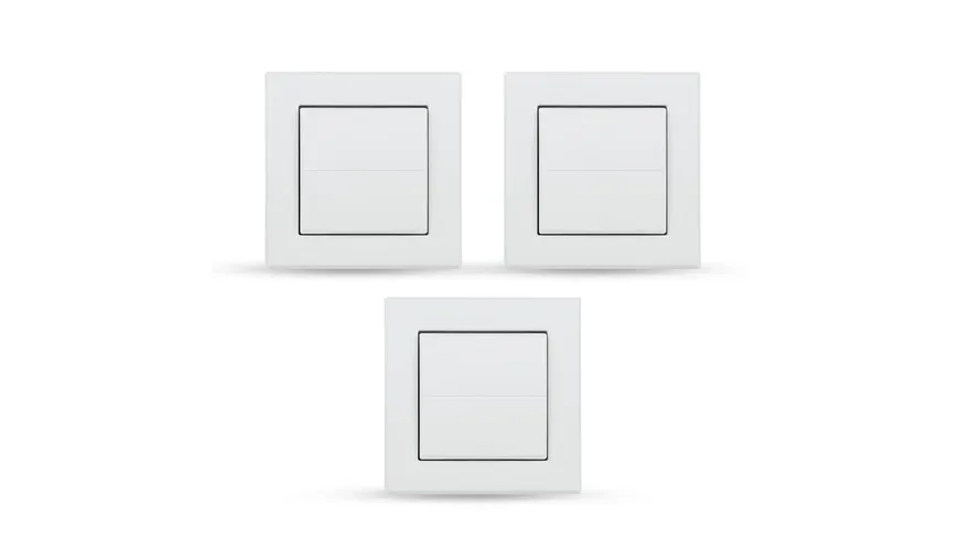 HmIP Tasterwippe für Markenschalter ? universal, HmIP-BRU 3er Set