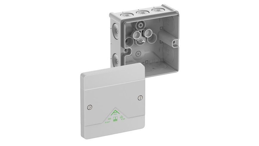 Spelsberg 80440001 Abzweigkasten (L x B x H) 102 x 102 x 57 mm Grau IP66 1 St.