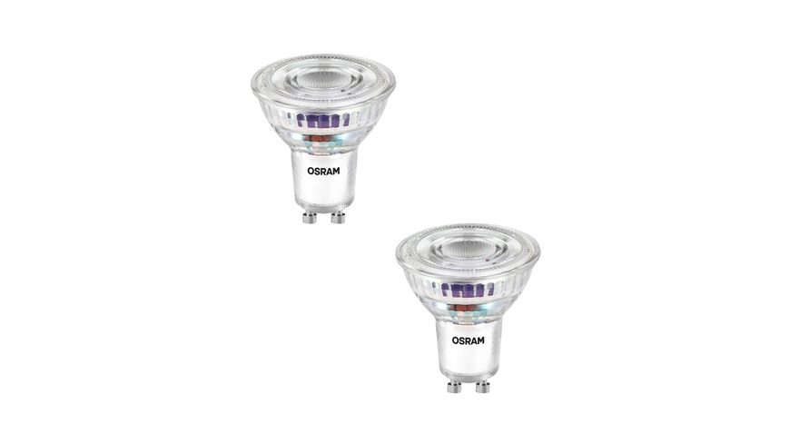 OSRAM HOMELIGHTING 4099854245299 LED-Reflektorlampe EEK A (A - G) GU10 Reflektor 2 W = 50 W Warmweiß (Ø x H) 50 mm x 50