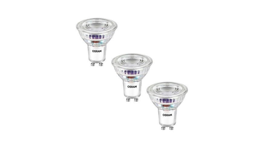 OSRAM HOMELIGHTING 4099854277900 LED-Reflektorlampe EEK A (A - G) GU10 Reflektor 2.5 W = 50 W Warmweiß (Ø x H) 50 mm x