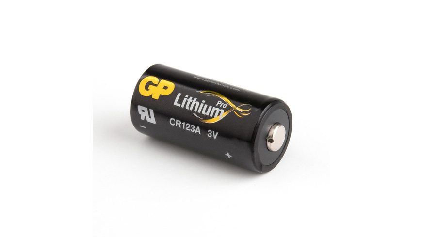 GP GPCR123APRO086C1 Fotobatterie CR123A Lithium 1400 mAh 3 V 1 St.