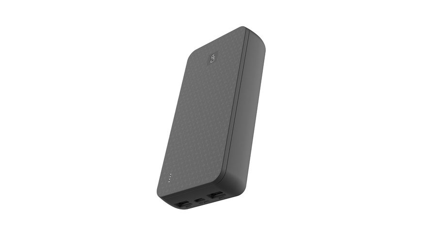 GP B+ Powerbank 20000 mAh LiPo USB-A, USB-C® Grau Statusanzeige